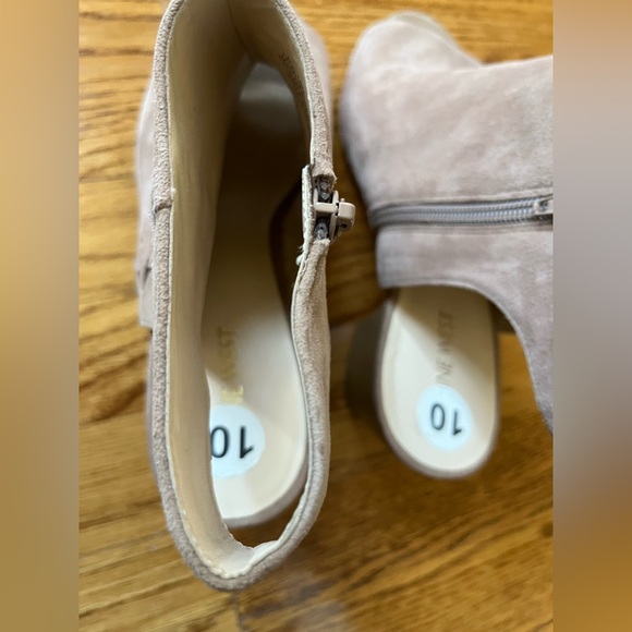 Nine West open toe suede bootie shoe! - Picture 4 of 9